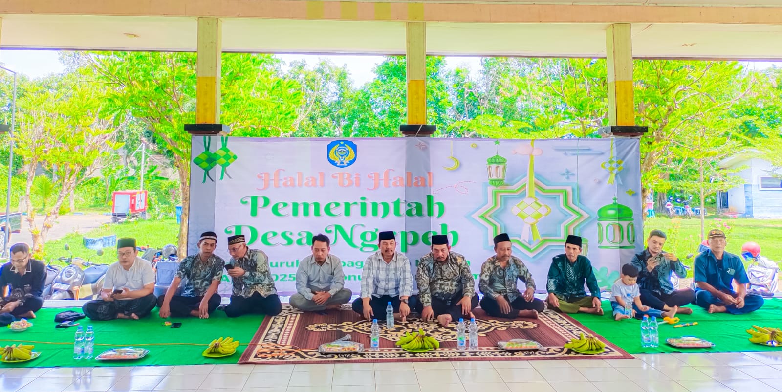 Halal Bi Halal Pemerintah Desa Ngepeh Beserta Seluruh lembaga Desa ngepeh